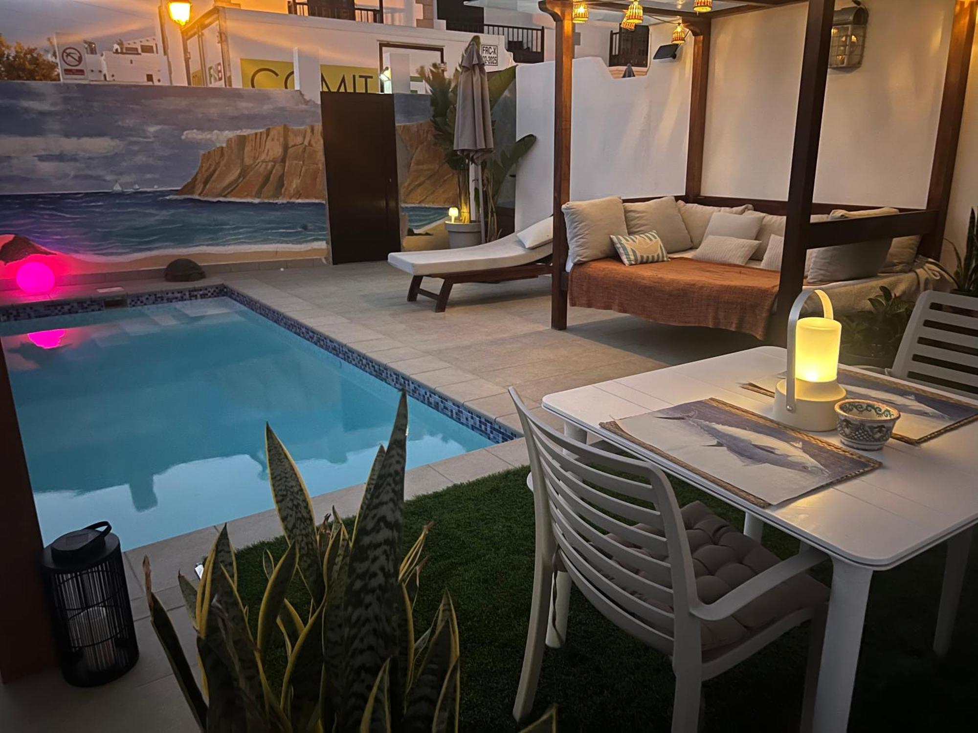 Apartamento Romantico Piscina privada Punta Mujeres Exterior foto