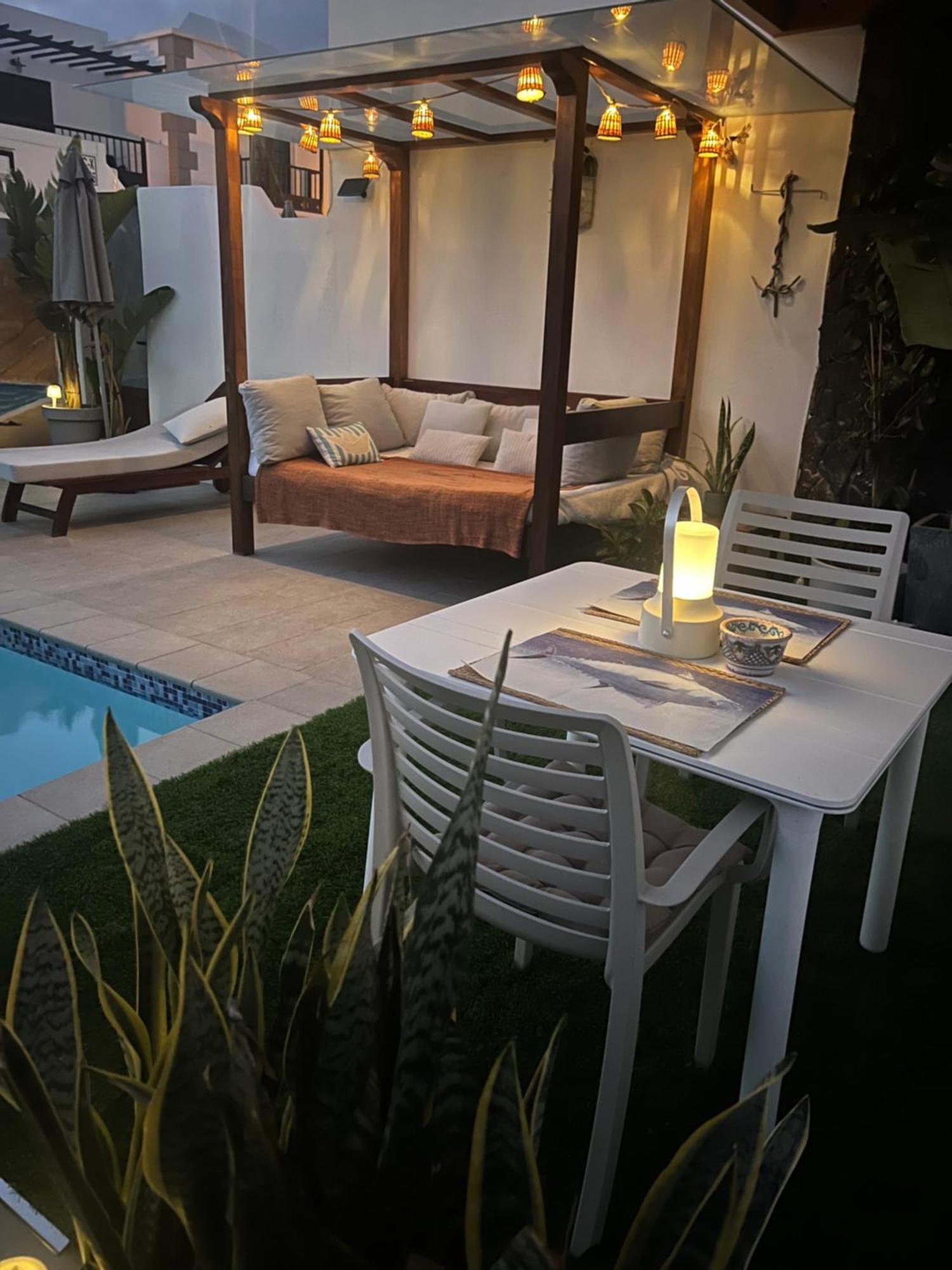 Apartamento Romantico Piscina privada Punta Mujeres Exterior foto